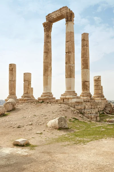 Herkulestempel in Amman, Jordanien — Stockfoto