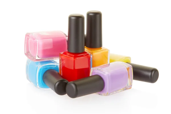 Nail polish group — Stock Photo, Image