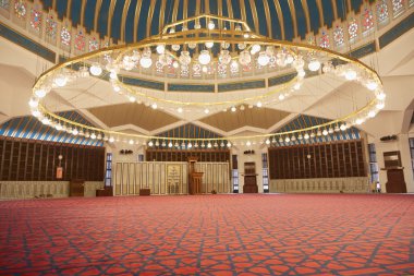 Kral abdullah ı cami iç Amman, Ürdün