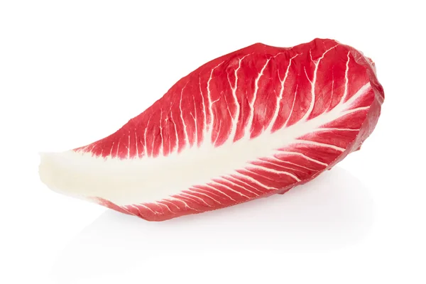 Radicchio leaf, red salad — Stock Photo, Image