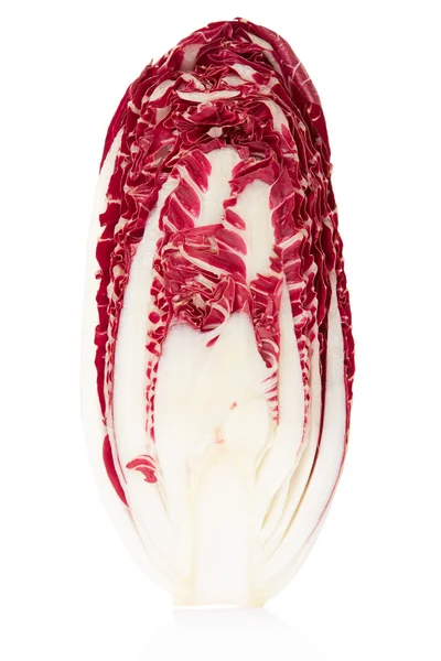Turpla bölümünde, kırmızı salata — Stok fotoğraf