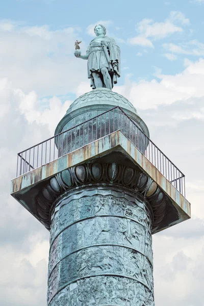 Place Vendome Säule in Paris, Frankreich — Stockfoto