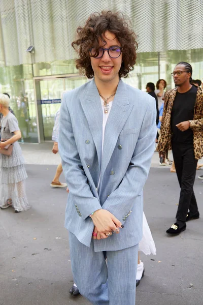 Milan Italy Ιουνιου 2022 Lucas Jagger Μετά Την Επίδειξη Μόδας — Φωτογραφία Αρχείου