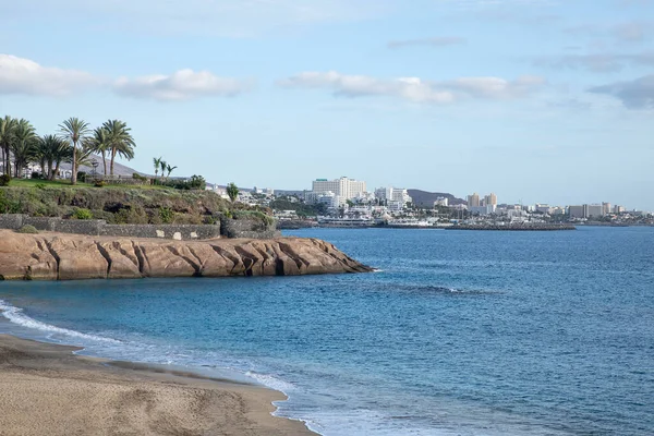 Playa Del Duque Costa Adeje Tenerife Kanarya Adaları Spanya Ekim — Stok fotoğraf