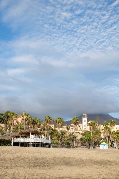 Playa Del Duque Costa Adeje Tenerife Канарские Острова Испания Октября — стоковое фото