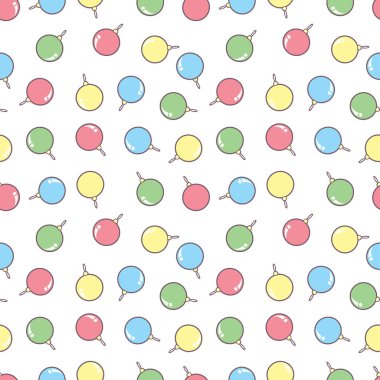 Temalı Noel balosuyla kusursuz bir arka plan. Vektör, resimleme