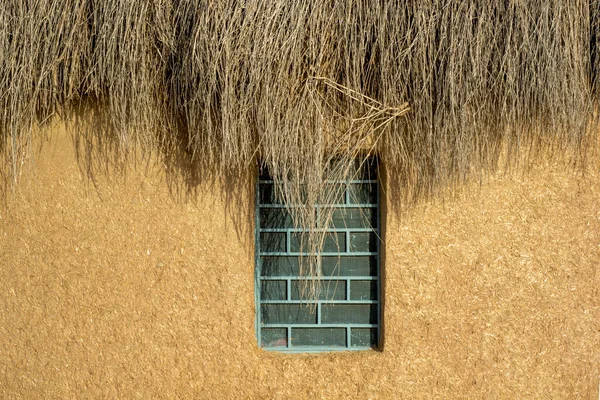 Ventanas Una Choza Barro Desierto Thar —  Fotos de Stock