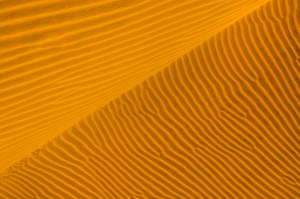 Texture Pattern Rippled Sand — Stock Photo, Image