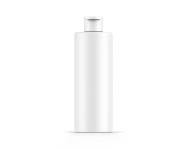 Blank Matte Cosmetic Bottle Flip Top Cap Mockup Template Branding — Stockfoto