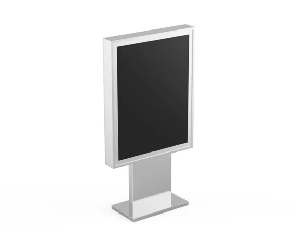 Wifi Network Multi Touch Floor Standing Lcd Display Digital Signage — Stockfoto