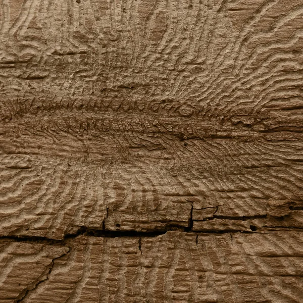 Деревянный Текстурированный Фон Коричневая Поцарапанная Доска — стоковое фото