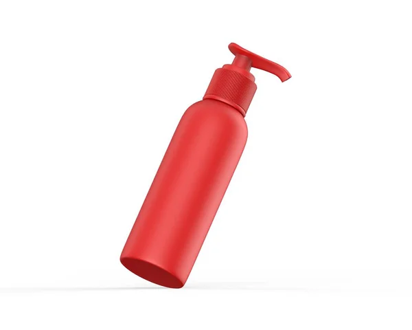Blank Cosmetic Bottle Pump Dispenser Branding Mockup Ready Design Presentation — Zdjęcie stockowe