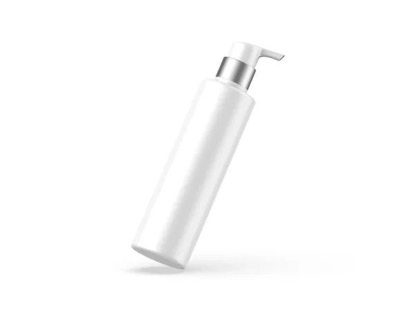 Blank Cosmetic Bottle Pump Dispenser Branding Mockup Ready Design Presentation — Stock Fotó