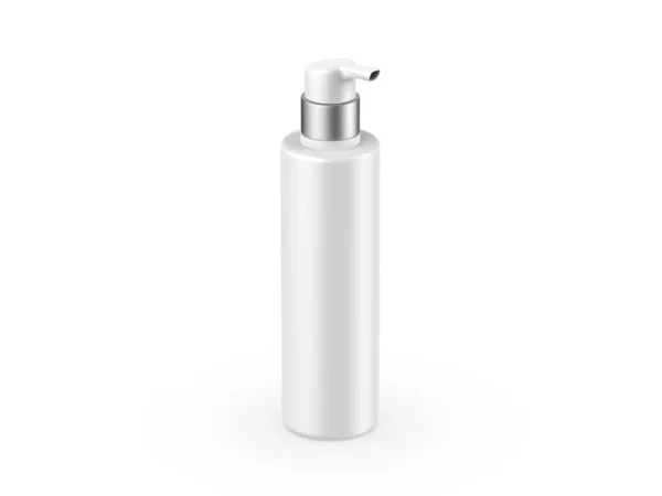 Blank Cosmetic Bottle Pump Dispenser Branding Mockup Ready Design Presentation — Foto Stock