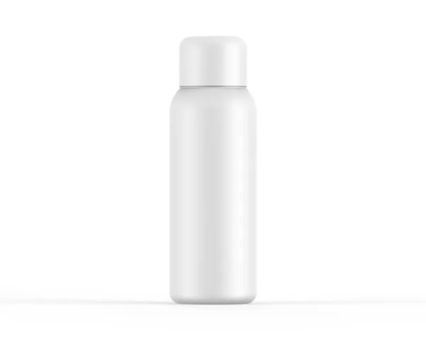 Cosmetic Bottle Mockup Template Isolated White Background Render Illustration — ストック写真