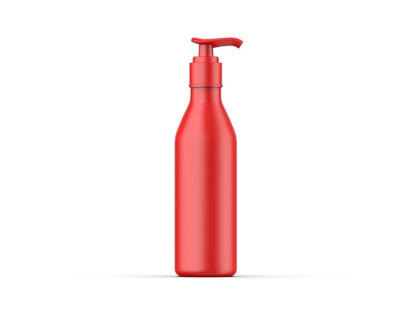 Blank Cosmetic Bottle Pump Dispenser Branding Mockup Ready Design Presentation — Zdjęcie stockowe