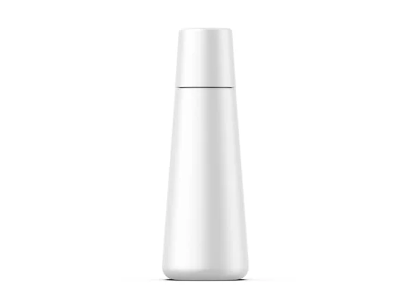 Kosmetikflaschen Attrappen Für Creme Flüssigseife Schaum Lotion Shampoo Saubere Weiße Stockbild