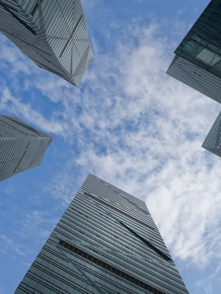 Office buildings, looking-up — Stock Photo, Image
