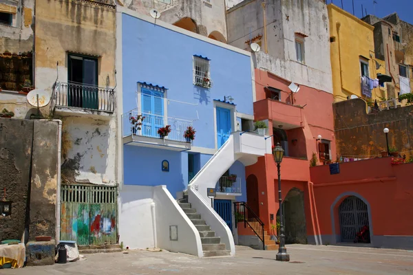 İtalya - procida, Akdeniz'de, napl güzel ada