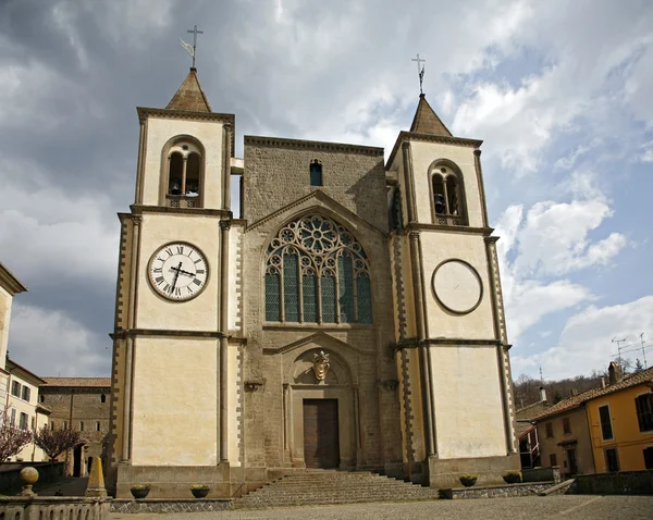 Iglesia de San Martino al Cimino. Lazio. Italia . — Foto de Stock