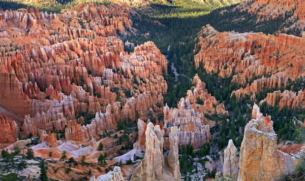 Punkt inspiracji na wschód, Parku Narodowego bryce canyon, utah, — Zdjęcie stockowe