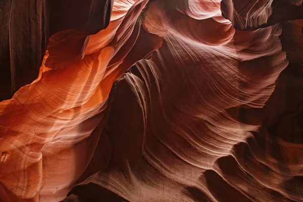 Amazing shot at the Grand Canyon inside cave Antelope — Stock Photo, Image