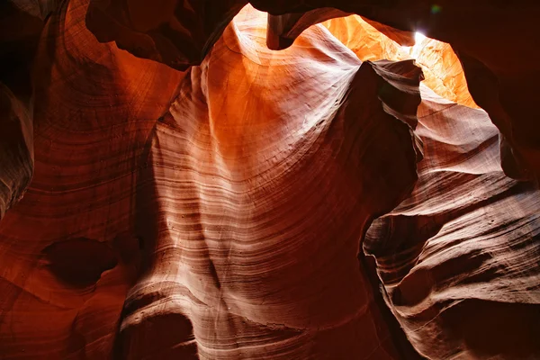 Antilop-kanyon, oldal, Arizona, Amerikai Egyesült Államok — Stock Fotó