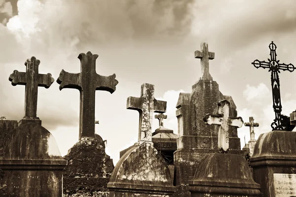 Aziz paul de vence mezarlığı, Fransa — Stok fotoğraf