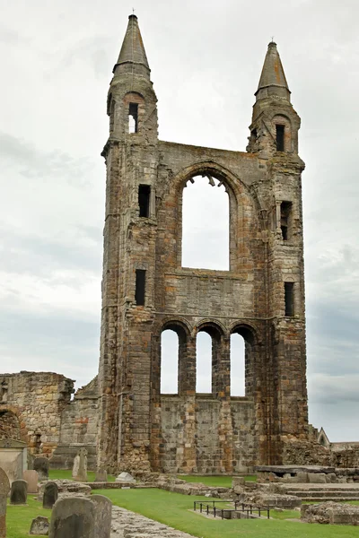 Ruína da Catedral de St Andrews em St Andrews Escócia — Fotografia de Stock