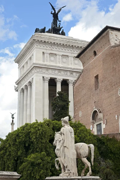 Uitzicht over rome vanaf capitol hill — Stockfoto