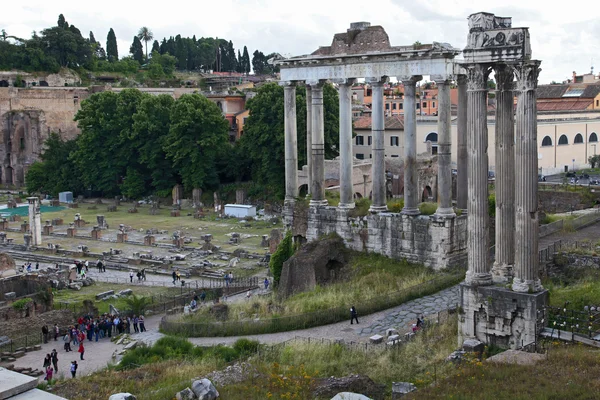 Römisches forum in rom — Stockfoto