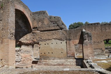 hadrian'ın villa antik kalıntıları (villa adriana İtalyanca)