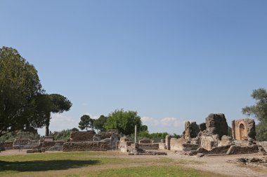 hadrian'ın villa antik kalıntıları (villa adriana İtalyanca)