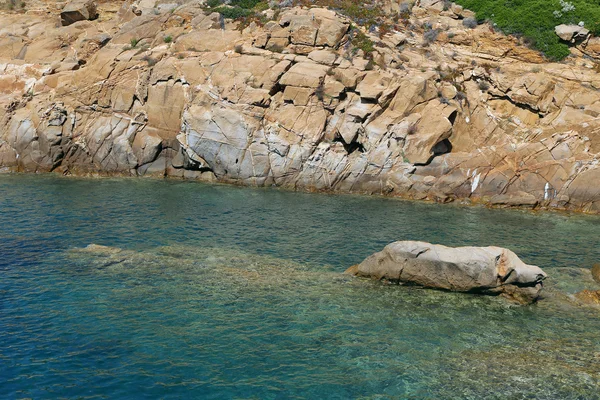 Sea of Giglio island - Campese — Stock Photo, Image