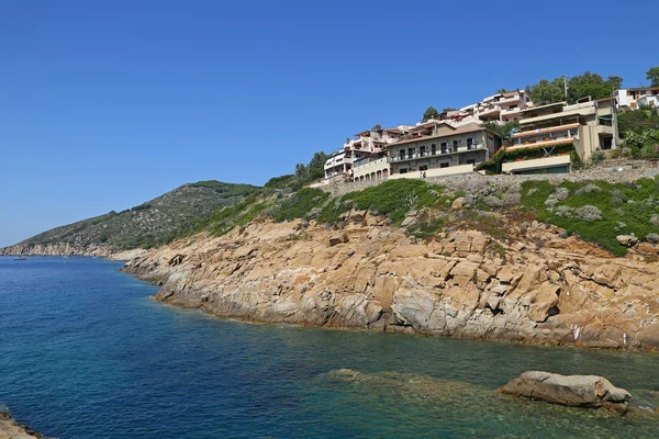 Sea of Giglio island - Campese — Stock Photo, Image