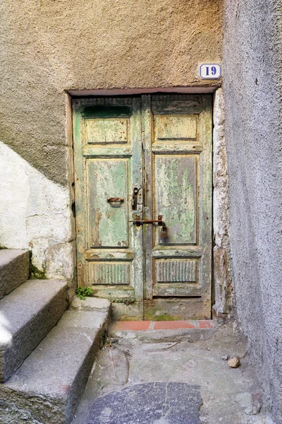 Antik köy "kale" giglio, Toskana adalar ada — Stok fotoğraf