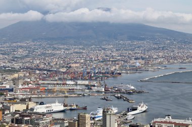 Naples, manzara - İtalya