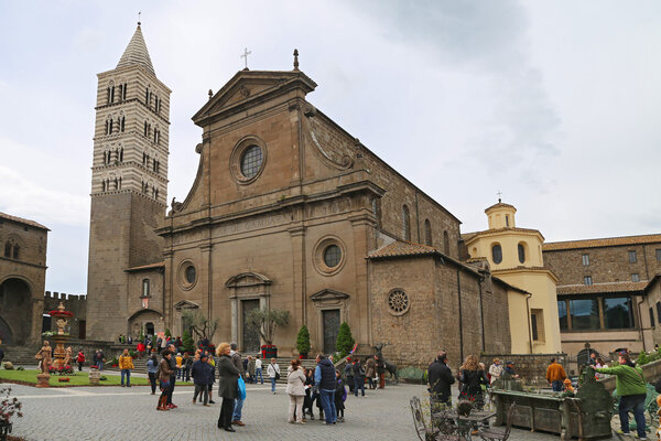 Exhibition "San Pellegrino in Fiore in Viterbo." The event in San Pellegrino in Fiore sees the historic city of Viterbo