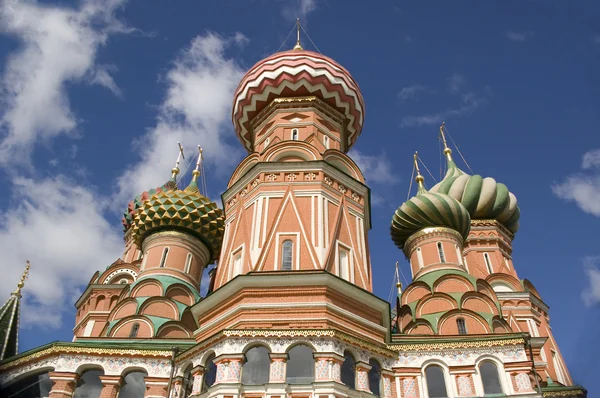 Koepels van de st. basil — Stockfoto