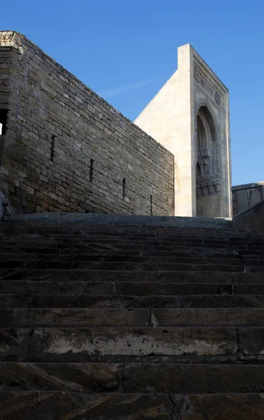 Steps Mosque Baku Inner City — ストック写真