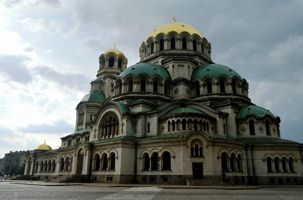 Catedral San Alejandro Nevski Sofía Bulgaria —  Fotos de Stock