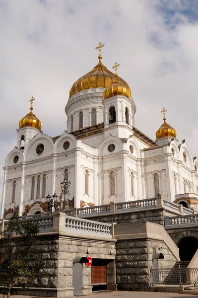 Kathedraal Van Christus Verlosser Moskou Rusland — Stockfoto