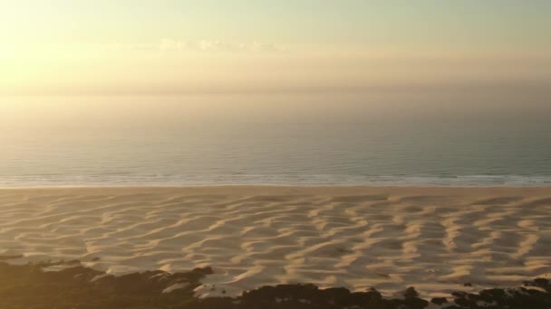Luftaufnahme Von Meer Und Strand Südafrika — Stockvideo