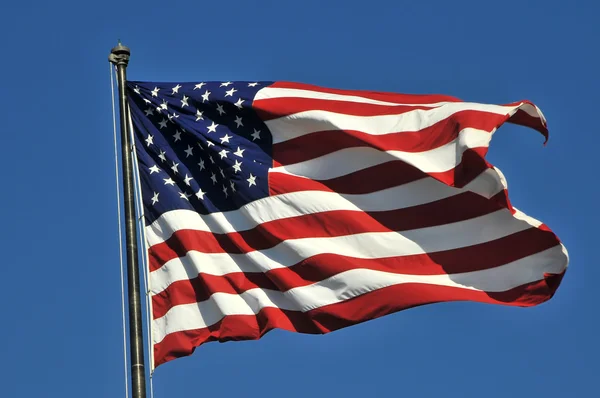 Bandera americana — Foto de Stock