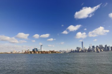 Ellis Adası ve manhattan