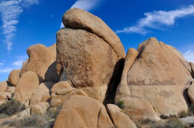 View over Joshua National Park, Southern California