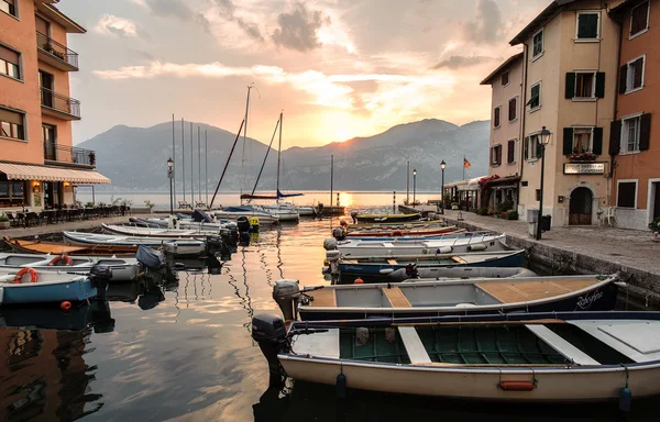 L'ormeggio sul lago — Foto Stock