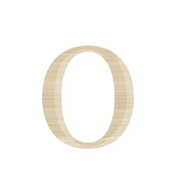 Number zero — Stock Photo, Image