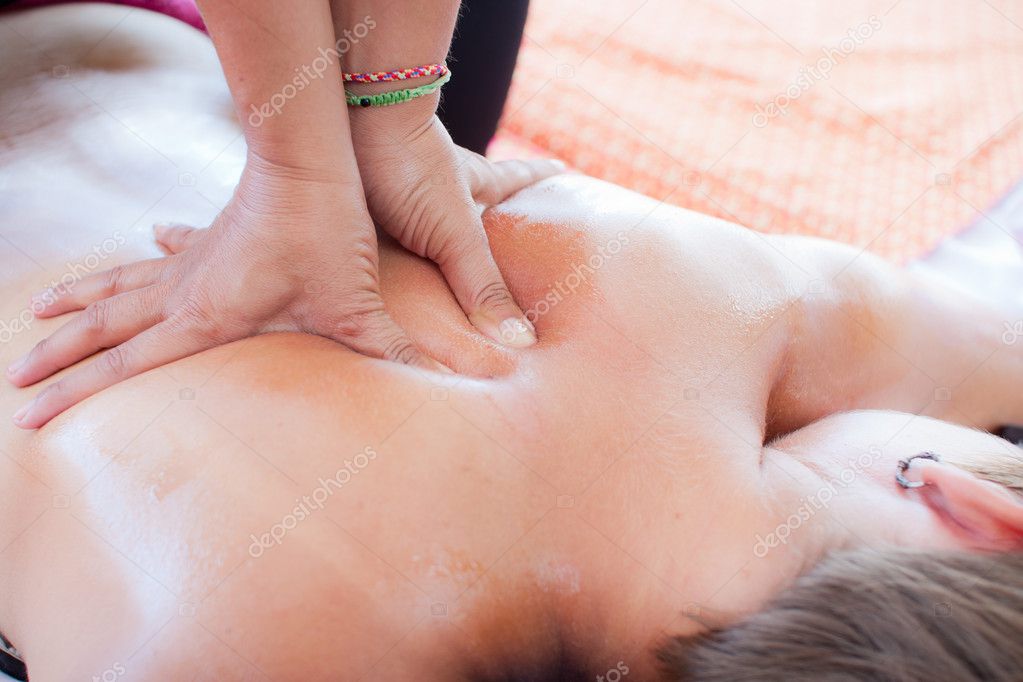 Oil massage is a type of massage in Thai style that involves str
