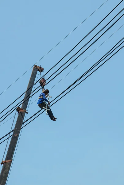 Elektrické vedení — Stock fotografie